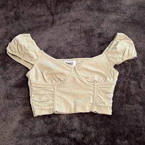 Princess Polly Karla Top Sage Green